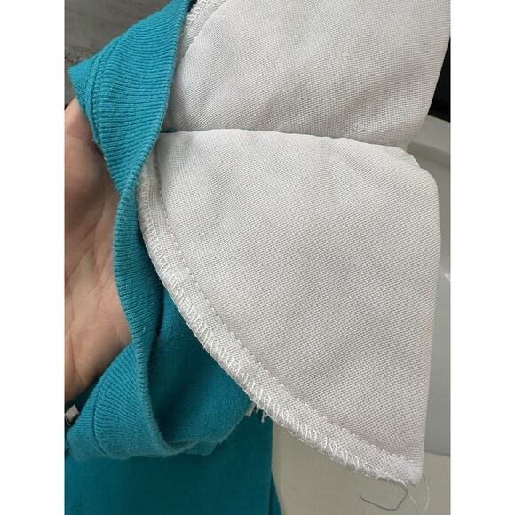 Vintage Western Turquoise Fringe Hazelwoods Size Medium T Shirt - Picture 11 of 13